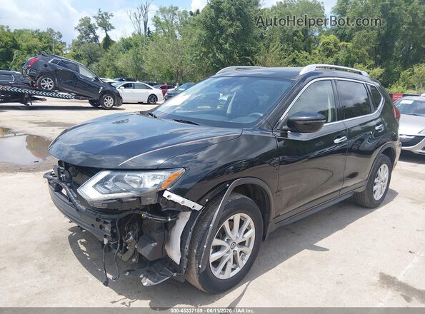 5N1AT2MV8KC731933 2019 NISSAN ROGUE Black Передня ліва чверть