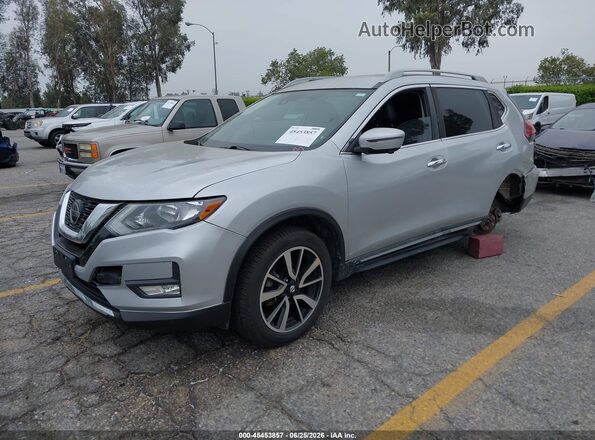 5N1AT2MV8KC755438 2019 NISSAN ROGUE Серебряный Передняя левая четверть