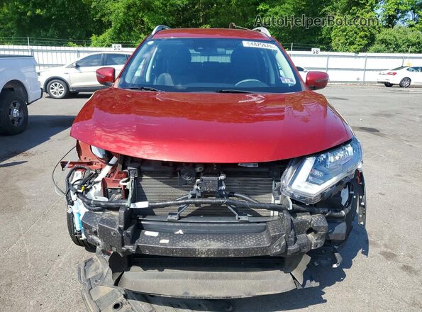 5N1AT2MV8KC812897 2019 NISSAN ROGUE Красный 