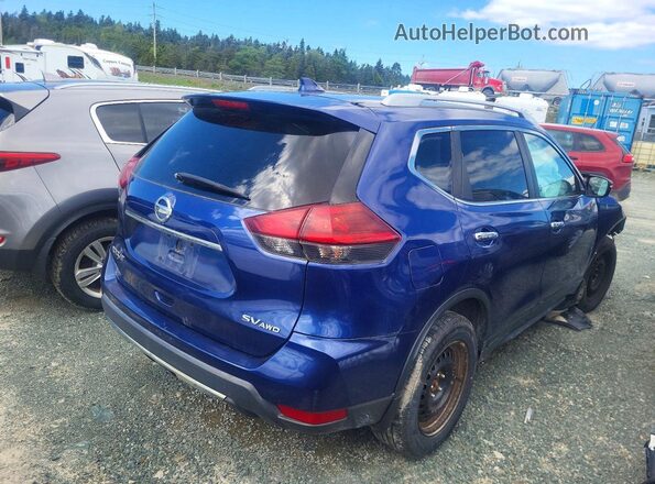 5N1AT2MV8KC822538 2019 NISSAN ROGUE Blue უკანა მარჯვენა