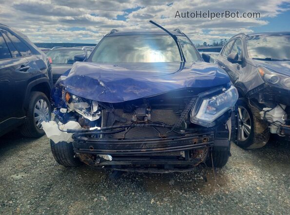 5N1AT2MV8KC822538 2019 NISSAN ROGUE Blue წინა ხედი