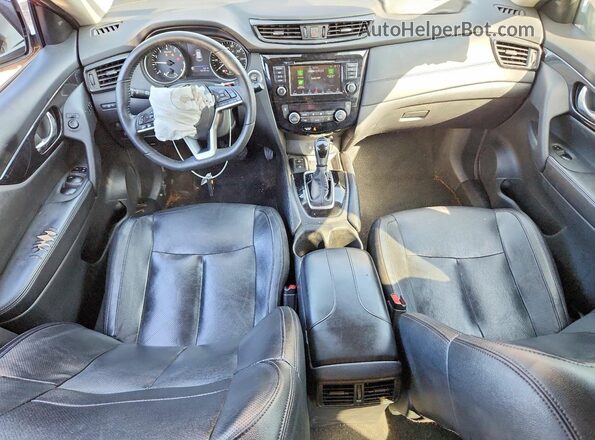 5N1AT2MV8LC700991 2020 NISSAN ROGUE Red წინა პანელის ხედი