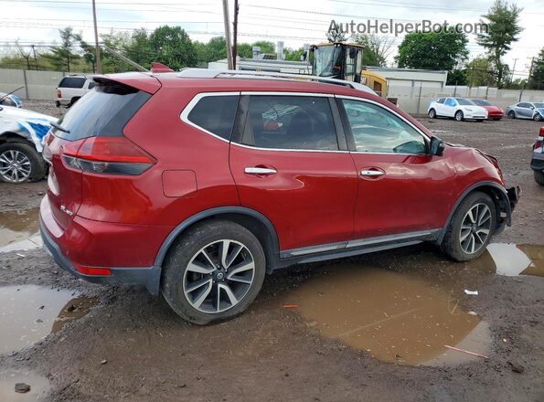 5N1AT2MV8LC700991 2020 NISSAN ROGUE Red უკანა მარჯვენა