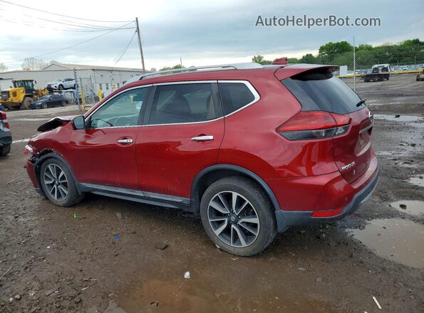 5N1AT2MV8LC700991 2020 NISSAN ROGUE Red უკანა მარცხენა