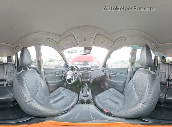 5N1AT2MV8LC700991 2020 NISSAN ROGUE Red სალონის 360-გრადუსიანი ხედი