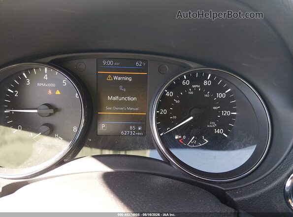 5N1AT2MV8LC717502 2020 NISSAN ROGUE Gray Vista de los asientos traseros