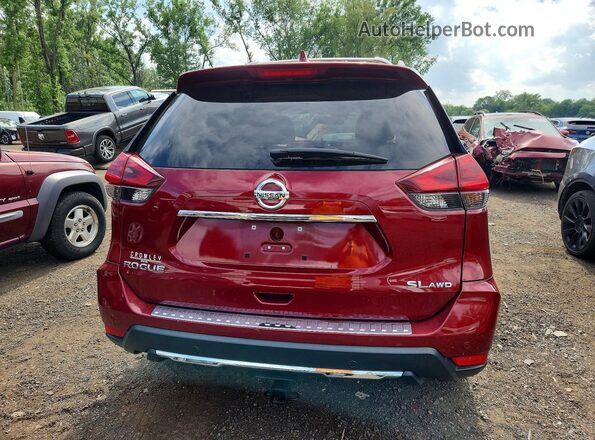 5N1AT2MV8LC740813 2020 NISSAN ROGUE Burgundy 