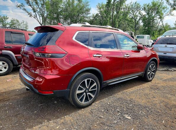 5N1AT2MV8LC740813 2020 NISSAN ROGUE Burgundy 