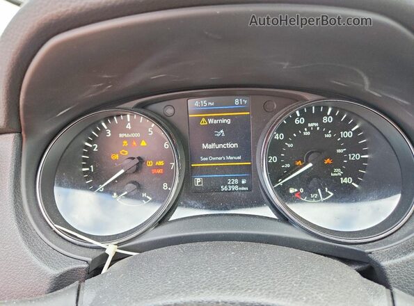 5N1AT2MV8LC740813 2020 NISSAN ROGUE Burgundy 