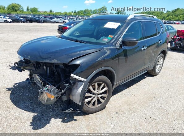 5N1AT2MV8LC788814 2020 NISSAN ROGUE Black Front left