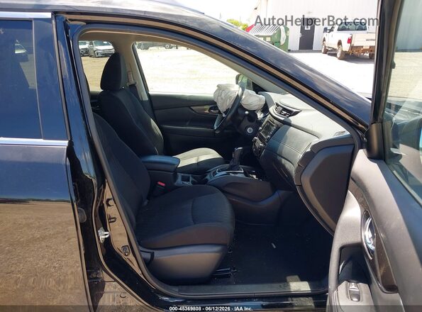 5N1AT2MV8LC788814 2020 NISSAN ROGUE Black Front interior view