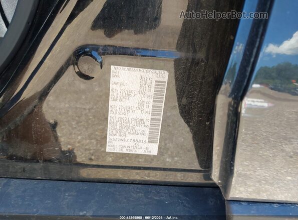 5N1AT2MV8LC788814 2020 NISSAN ROGUE Black Engine compartment view