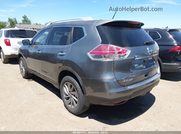 5N1AT2MV9GC747971 2016 NISSAN ROGUE Gray Rear left