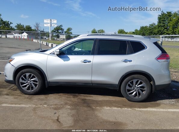 5N1AT2MV9GC749784 2016 NISSAN ROGUE Серебряный Панорамный вид салона 360°