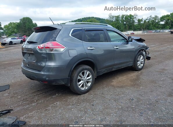5N1AT2MV9GC794871 2016 NISSAN ROGUE Gray Trasero derecho
