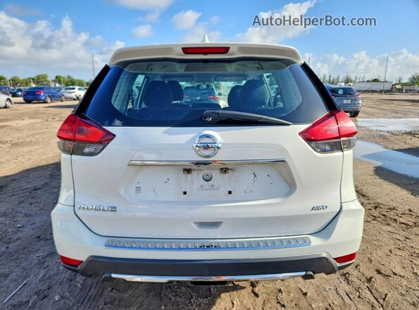 5N1AT2MV9HC745736 2017 NISSAN ROGUE White Rear view