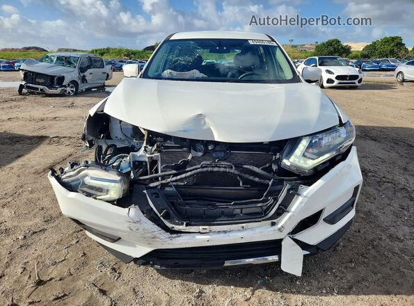5N1AT2MV9HC745736 2017 NISSAN ROGUE White Front view