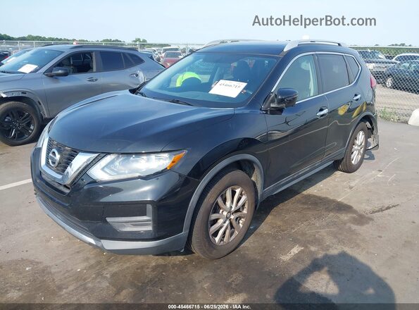 5N1AT2MV9HC751388 2017 NISSAN ROGUE Black Передня ліва чверть