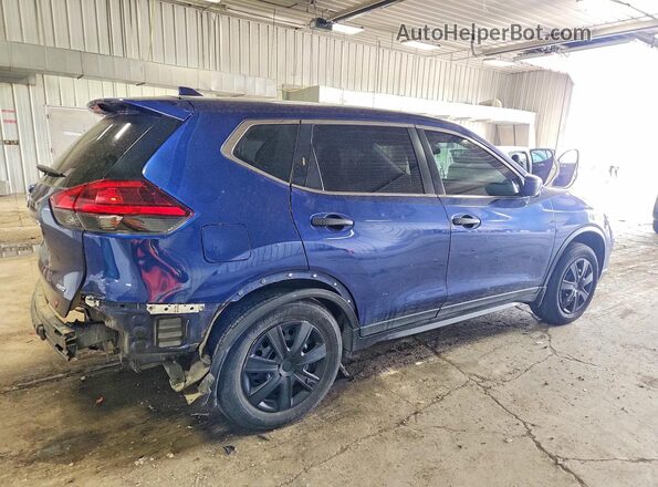 5N1AT2MV9HC785136 2017 NISSAN ROGUE Синий 