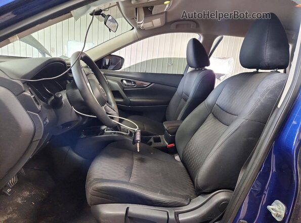 5N1AT2MV9HC785136 2017 NISSAN ROGUE Синий 
