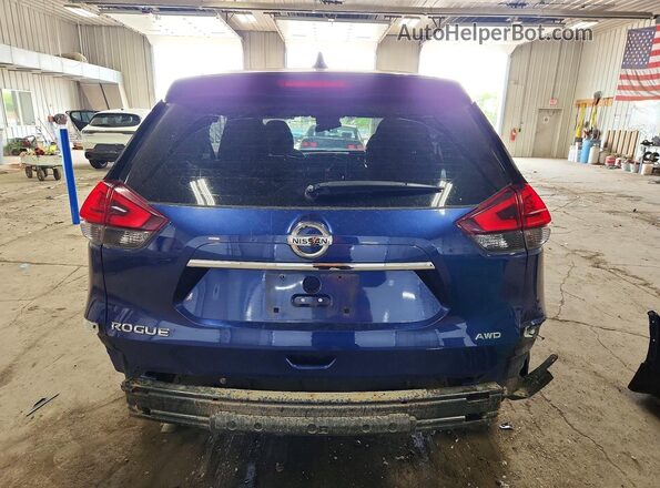 5N1AT2MV9HC785136 2017 NISSAN ROGUE Синий 