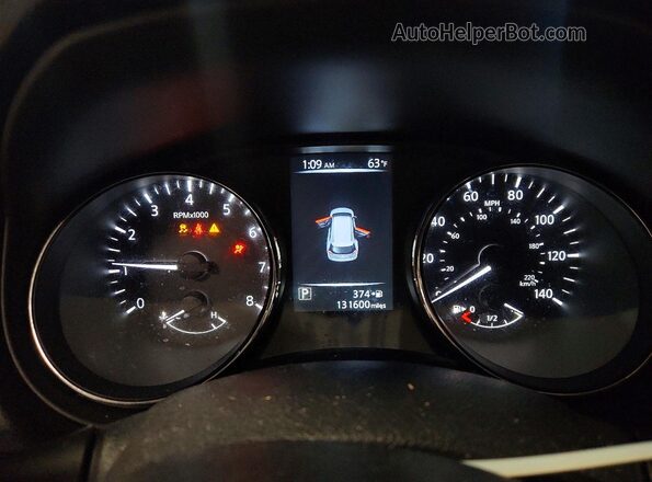 5N1AT2MV9HC785136 2017 NISSAN ROGUE Синий 