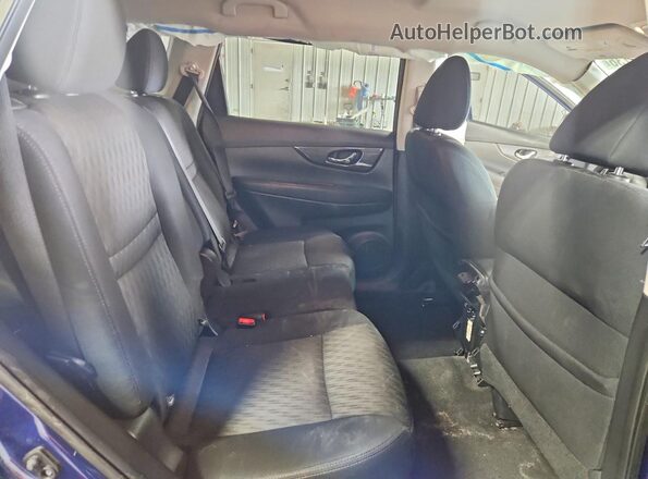 5N1AT2MV9HC785136 2017 NISSAN ROGUE Синий 