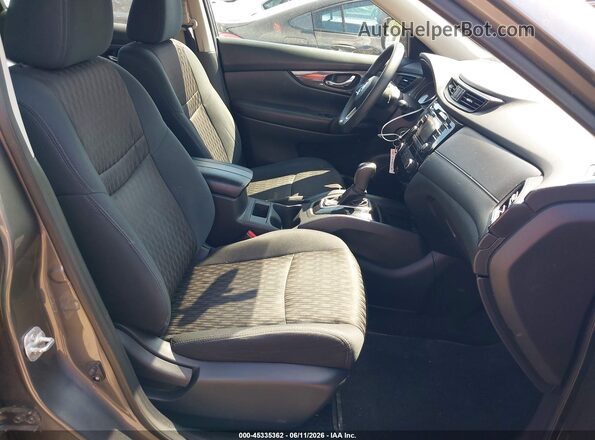 5N1AT2MV9HC800072 2017 NISSAN ROGUE Gray Front interior view