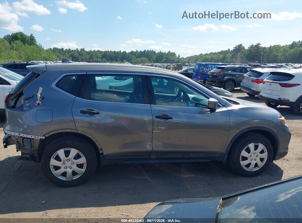 5N1AT2MV9HC800072 2017 NISSAN ROGUE Gray 360 interior view