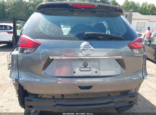 5N1AT2MV9HC800072 2017 NISSAN ROGUE Gray 