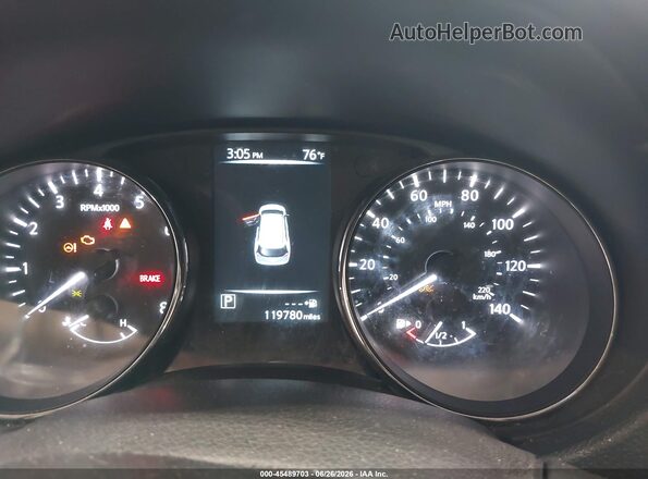 5N1AT2MV9HC844394 2017 NISSAN ROGUE White Vista de los asientos traseros