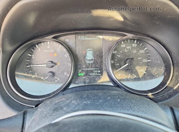5N1AT2MV9HC852026 2017 NISSAN ROGUE Silver 