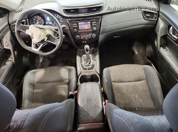 5N1AT2MV9HC864175 2017 NISSAN ROGUE Gray Առջևի վահանակի տեսք