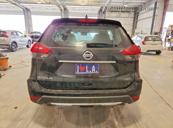 5N1AT2MV9HC864175 2017 NISSAN ROGUE Gray Հետևի տեսք