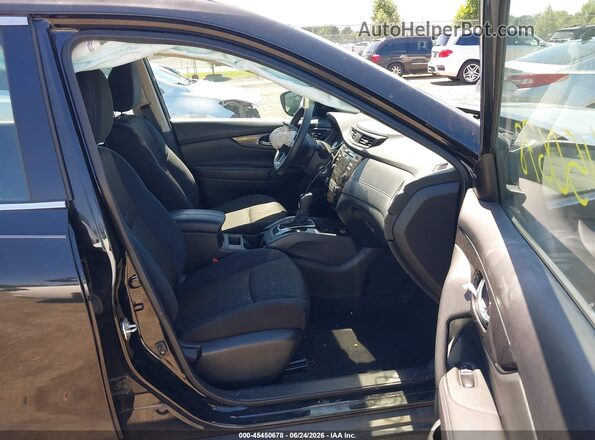 5N1AT2MV9HC895054 2017 NISSAN ROGUE Black წინა სალონის ხედი