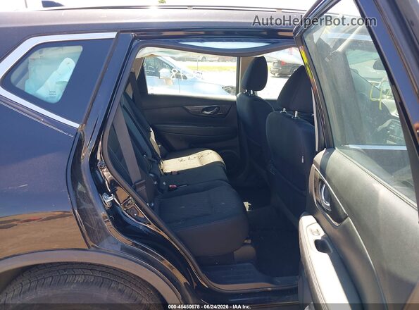 5N1AT2MV9HC895054 2017 NISSAN ROGUE Black VIN კოდის სტიკერის ხედი
