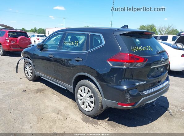5N1AT2MV9HC895054 2017 NISSAN ROGUE Black უკანა მარცხენა