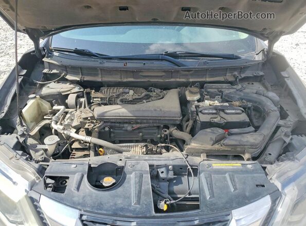 5N1AT2MV9JC701175 2018 NISSAN ROGUE Gray Շարժիչի բաժամունքի տեսք