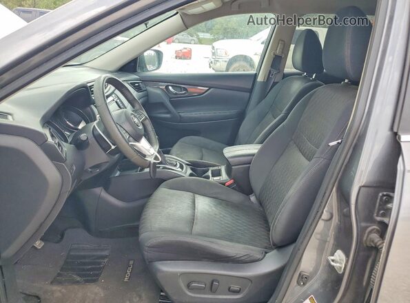 5N1AT2MV9JC701175 2018 NISSAN ROGUE Gray Սալոնի դիմացի տեսք