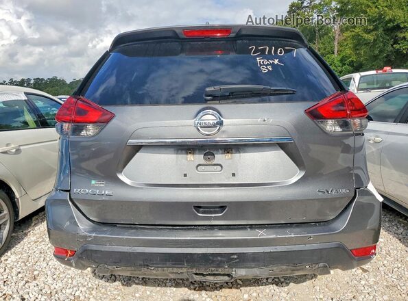 5N1AT2MV9JC701175 2018 NISSAN ROGUE Gray Հետևի տեսք