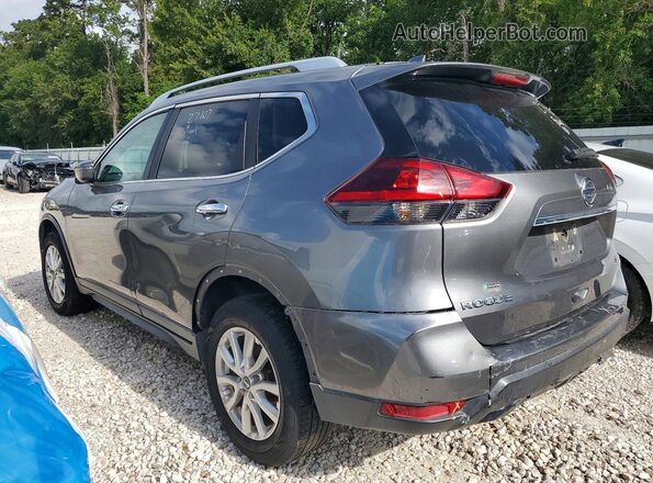 5N1AT2MV9JC701175 2018 NISSAN ROGUE Gray Հետևի ձախ