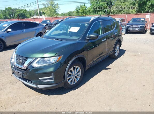 5N1AT2MV9JC716534 2018 NISSAN ROGUE Green Vista frontal