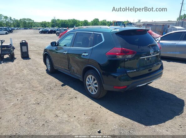5N1AT2MV9JC716534 2018 NISSAN ROGUE Green Trasero izquierdo