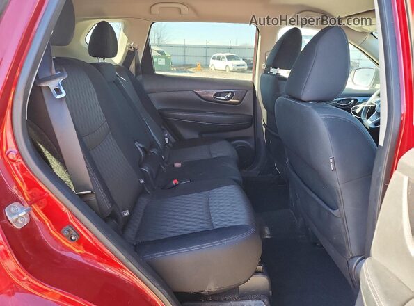 5N1AT2MV9JC762672 2018 NISSAN ROGUE Red 