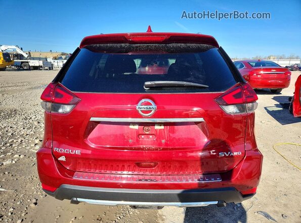 5N1AT2MV9JC762672 2018 NISSAN ROGUE Red 