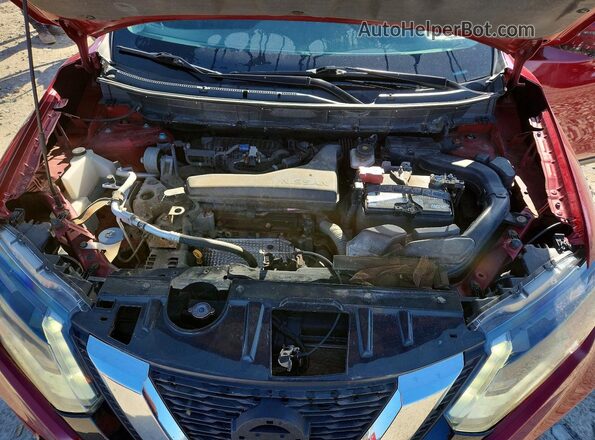 5N1AT2MV9JC762672 2018 NISSAN ROGUE Red 