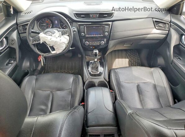 5N1AT2MV9JC814009 2018 NISSAN ROGUE White Առջևի վահանակի տեսք