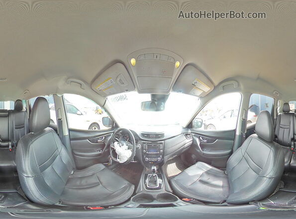 5N1AT2MV9JC814009 2018 NISSAN ROGUE White Սալոնի 360 աստիճան տեսք