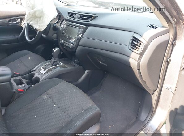 5N1AT2MV9JC814169 2018 NISSAN ROGUE Gray წინა სალონის ხედი
