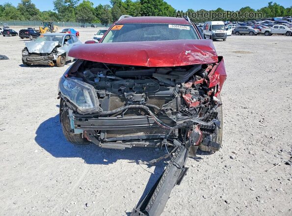 5N1AT2MV9JC828427 2018 NISSAN ROGUE Red Դիմացի տեսք